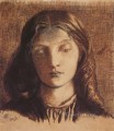 Retrato de Elizabeth Siddal Hermandad Prerrafaelita Dante Gabriel Rossetti